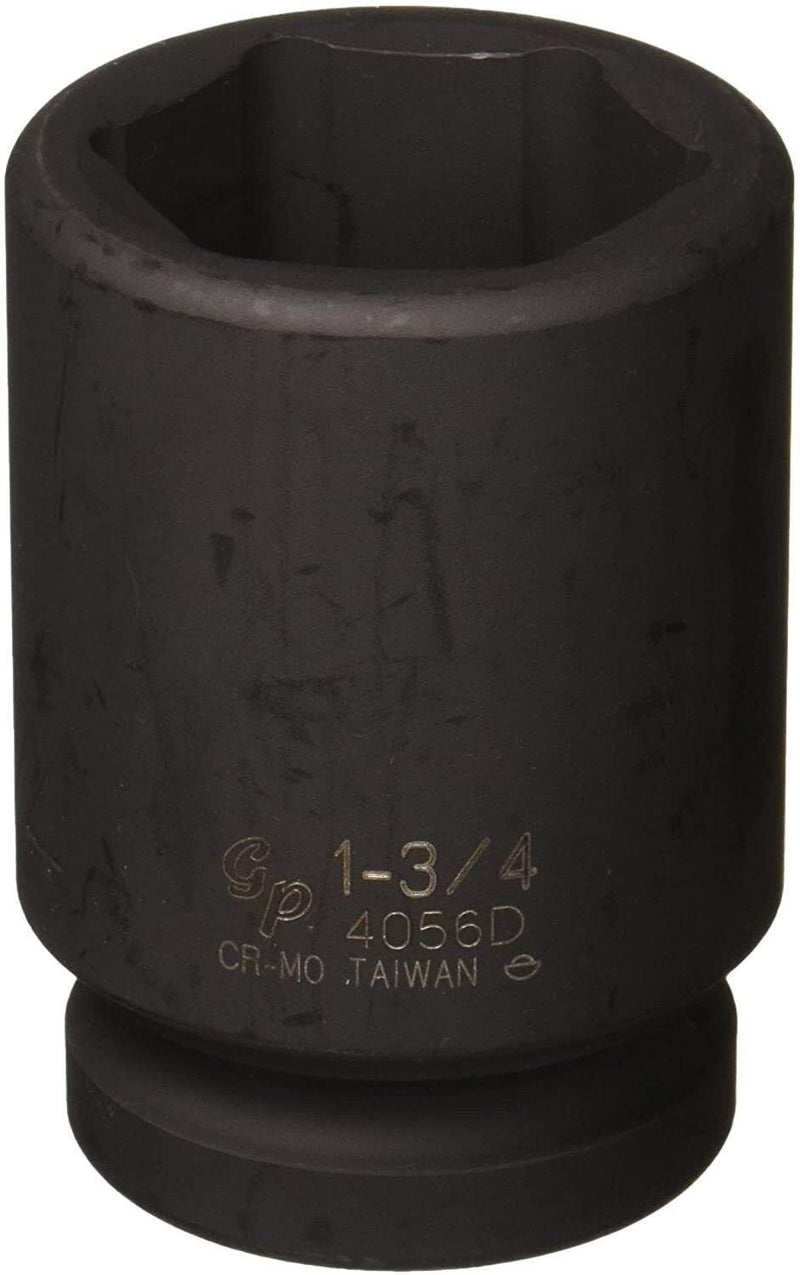 DURAFORCE Grey Pneumatic 4056D 1" Drive 1-3/4" Deep Impact Socket Tool