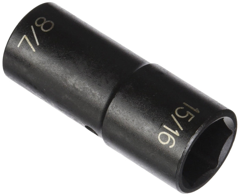 DURAFORCE Grey Pneumatic 2349D 1/2" Drive 7/8" & 15/16" Thin Wall Flip Impact Socket