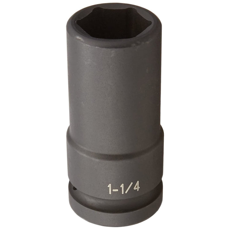 DURAFORCE Grey Pneumatic 4040DT 1" Drive 1-1/4" Deep Thin Wall Impact Socket Tool