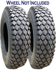 DURAFORCE Greenball Stud S356 Transmaster 4.80/4.00-8 Utility Tire 4ply Pack of 2