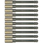 DURAFORCE Schrader 7381 Truck Valve Extensions 3-1/16" Metal Pack of 10