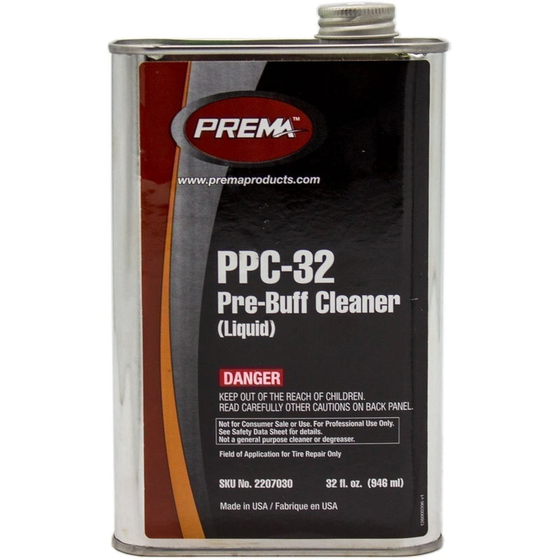 DURAFORCE Prema PPC-32 Pre-Buff Cleaner 32oz Flammable Spout Can