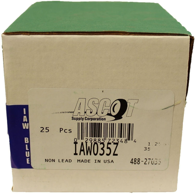 DURAFORCE Perfect Equipment IAW035Z Coated Zinc Wheel Weights 35gm 25-Pack Box
