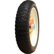 DURAFORCE Marathon 00265 Flat Free Wheelbarrow Tire 4.80/4.00-8 Universal Fit