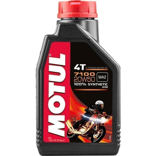 DURAFORCE Motul 7100 4T 20W50 Synthetic Motor Oil 1L - High Performance Engine Oil