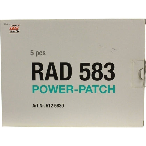 DURAFORCE REMA TIP TOP RAD-583 Aramid Radial Tire Repair Patch 10"x8" Box of 5