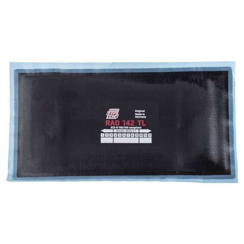 DURAFORCE REMA TIP TOP RAD-142 Radial Tire Repair Patch 10.25"x5" 4ply Box of 10