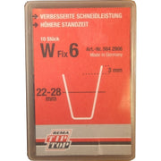 DURAFORCE REMA TIP TOP W-6 Tire Regroover Blades 22-28mm Pack of 10