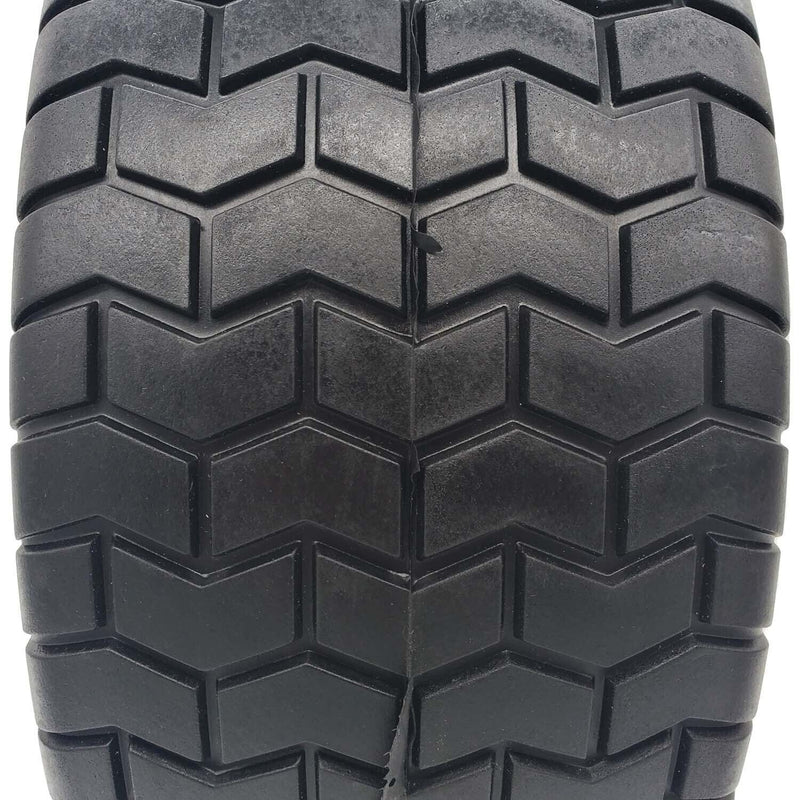 DURAFORCE Marathon 30454P 16x6.50-8 Flat Free Turf Tire on Rim 3" Centered Hub