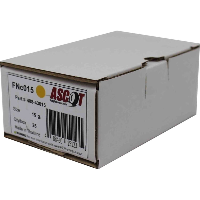 DURAFORCE Ascot FN Coated Clip-On Wheel Weights 15gm (.50oz) Box of 25