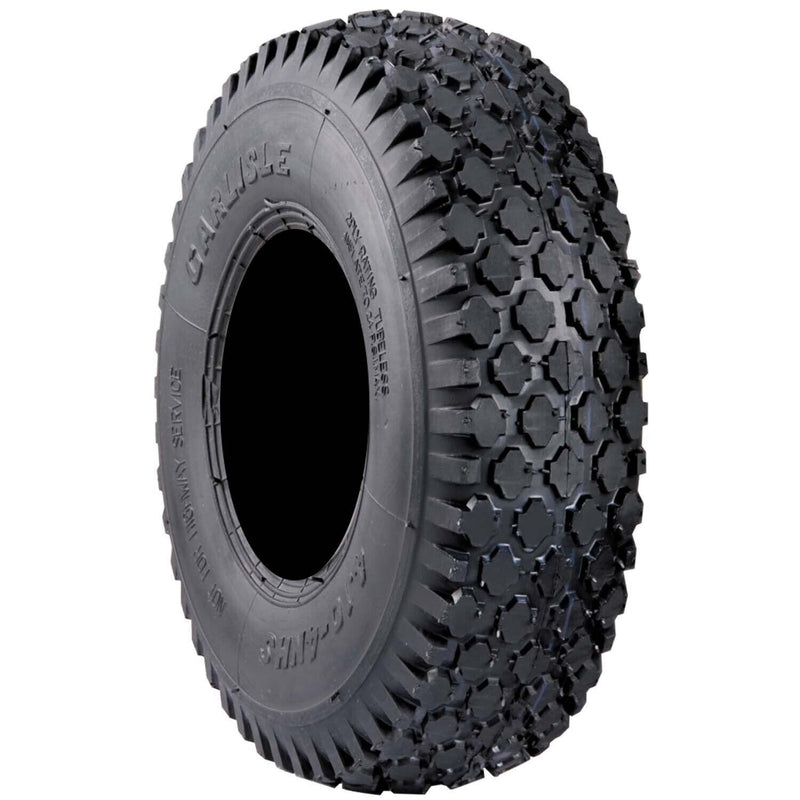 DURAFORCE Carlisle Stud Utility Tire 4.10-4 2-Ply Durable Lawn Mower Tire
