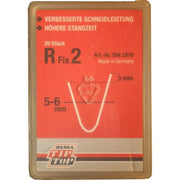 DURAFORCE REMA TIP TOP R-2 Round Tire Regroover Blades 5-6mm Pack of 20
