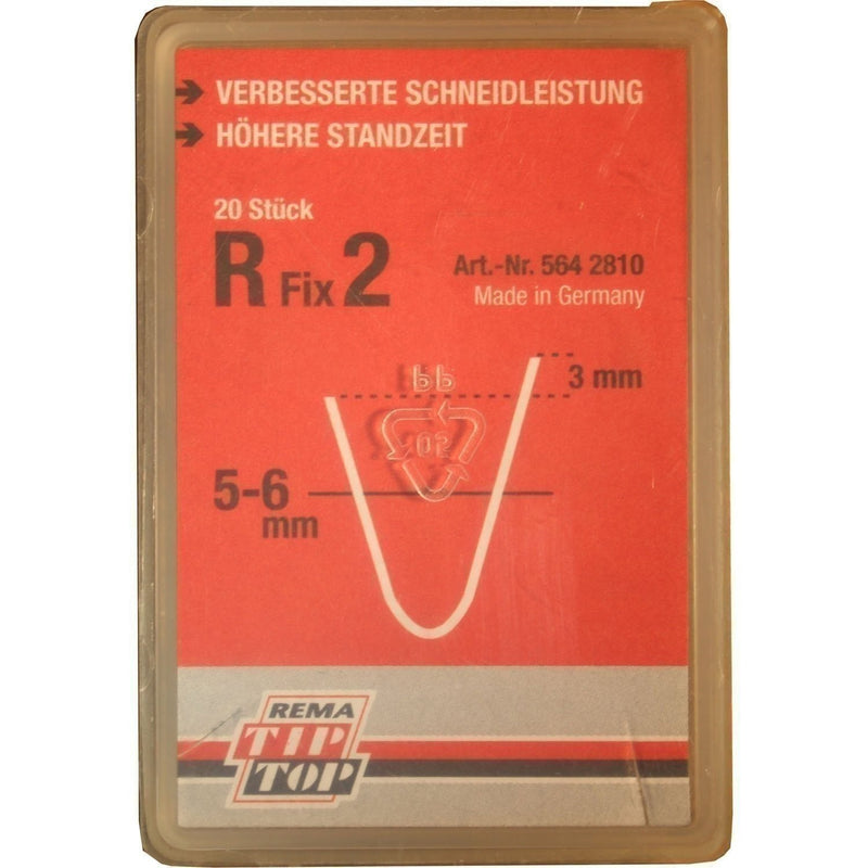 DURAFORCE REMA TIP TOP R-2 Round Tire Regroover Blades 5-6mm Pack of 20