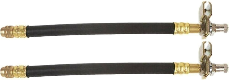 DURAFORCE Haltec FE-300-9 9" RV Flexible Rubber Valve Extensions - Pair of 2