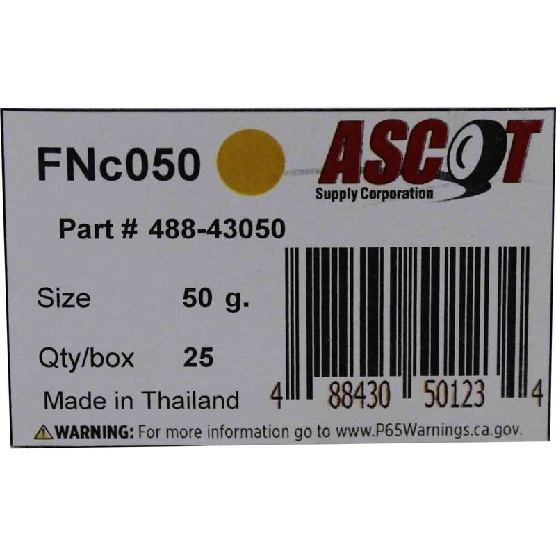 DURAFORCE Ascot FN Coated Clip-On Wheel Weights 50gm (1.75oz) Box of 25