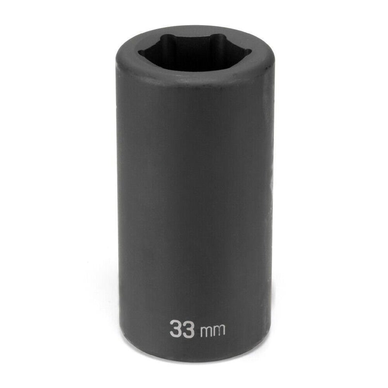 DURAFORCE Grey Pneumatic 5033MD 33mm #5 Spline Deep Impact Socket Tool
