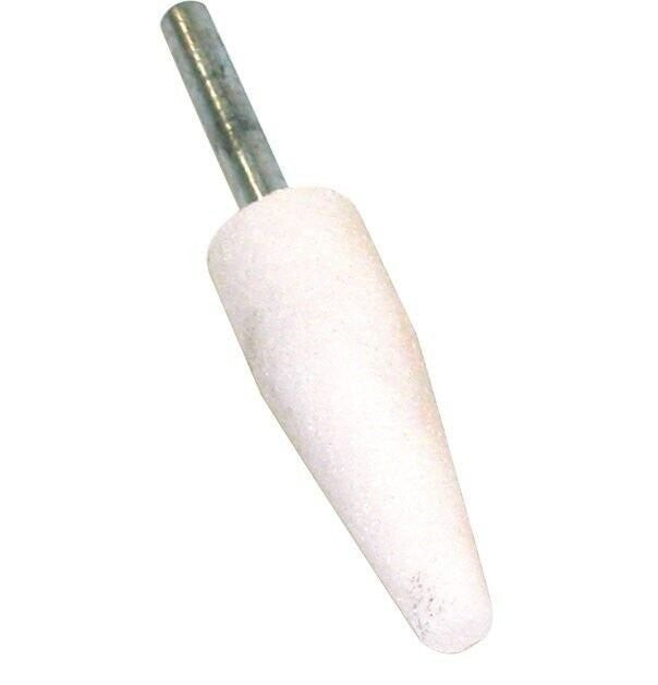 DURAFORCE REMA TIP TOP 746 Buffing Stone 3/4" Diameter Conical Shape 1/4" Shaft