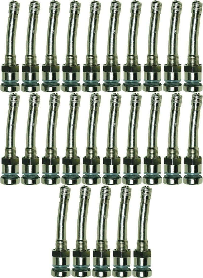 DURAFORCE Haltec 70-MS-7 Steel Wheel Valve Stem w/Grommet 9.7mm Holes Pack of 25
