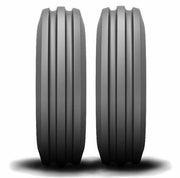 DURAFORCE Deestone D401 3.50-6 Front Farm Tractor Tire 4 Ply 3 Rib Durable Rubber