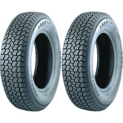 DURAFORCE Kenda Loadstar K550 8Ply Trailer Tire ST185/80D13 C78-13 LRD Pack of 2