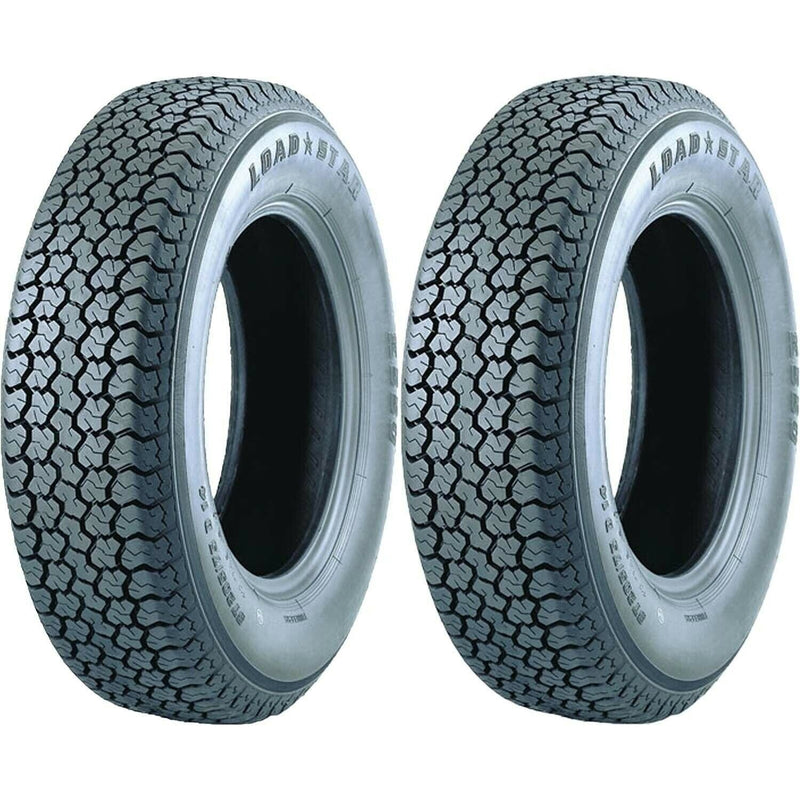 DURAFORCE Kenda Loadstar K550 8Ply Trailer Tire ST185/80D13 C78-13 LRD Pack of 2