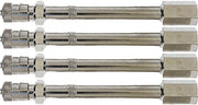 DURAFORCE Haltec HE-371 3" Lightweight Valve Extensions 3/8" Collar Pack of 4