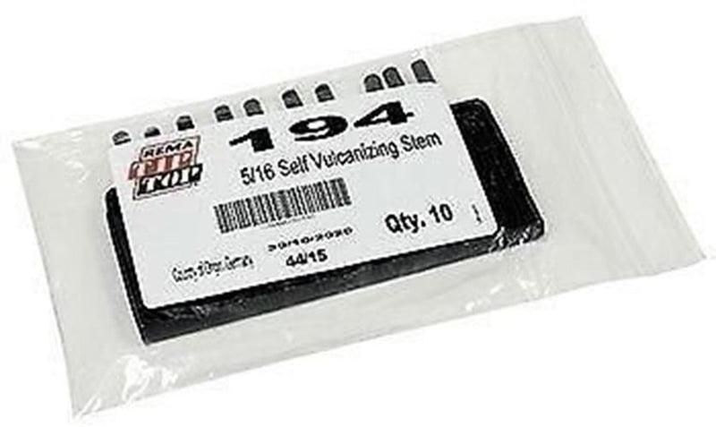 DURAFORCE REMA TIP TOP 194 RS-8 Self Vulcanizing Stem 5/16" Inside-Out Box of 10