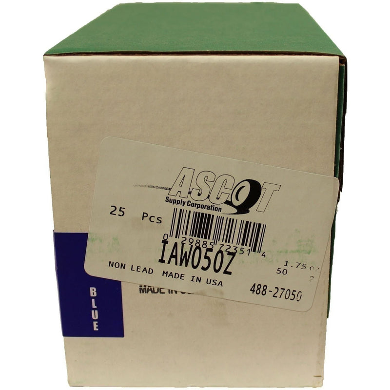 DURAFORCE Perfect Equipment IAW050Z Zinc Wheel Weights 50gm (1.75 oz) Box of 25