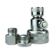 DURAFORCE Haltec N-1091 Air Water Tire Valve Adapter for Farm Tractor OTR Inflation
