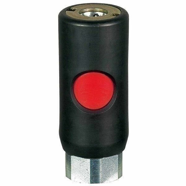 DURAFORCE Prevost USI 081201 3/8" Safety Quick Coupler 1/4" FPT Truflate Automotive