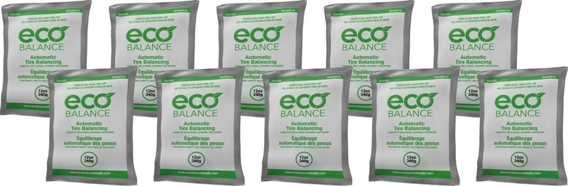 DURAFORCE ECO Balance 12EB Tire Balancing Beads 12oz - 10 Bags for Smooth Ride