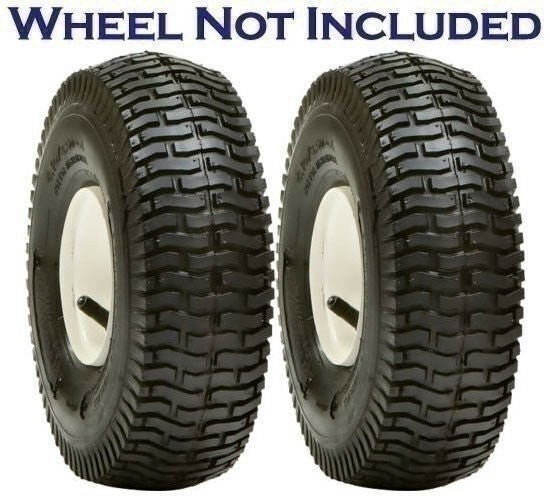 DURAFORCE Greenball Soft Turf S365 16x6.50-8 4ply Lawnmower Tires Pack of 2