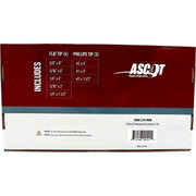 DURAFORCE Ascot 8-Piece Professional Screwdriver Set - Precision Tools for Repair & DIY