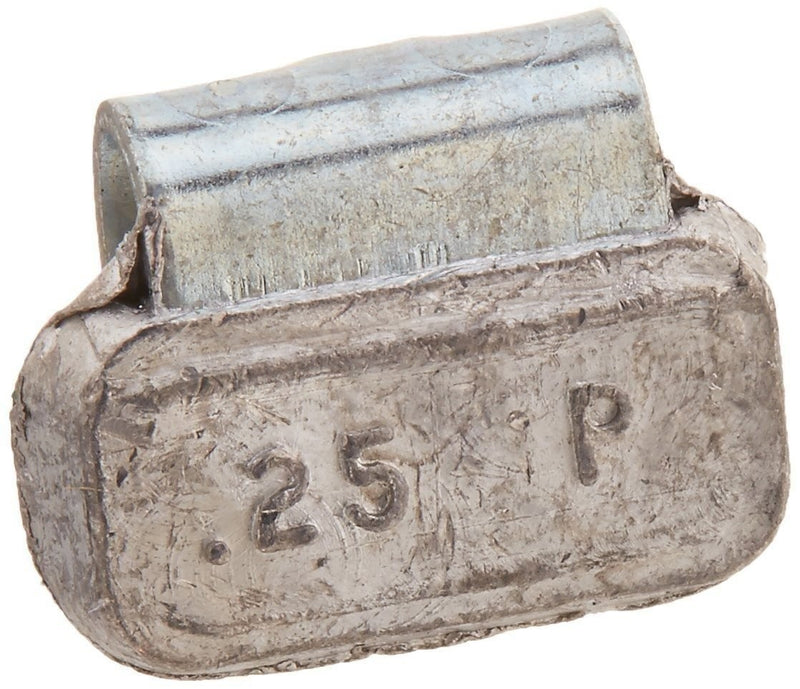 DURAFORCE Perfect Equipment P025 Uncoated Lead Wheel Weights 0.25 oz - 25 Pack