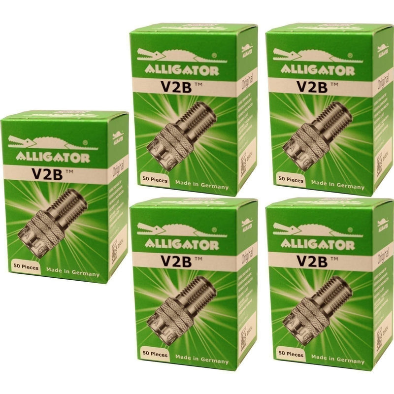 DURAFORCE Alligator V2B Metal Valve Stem Caps Double Seal Pack of 250