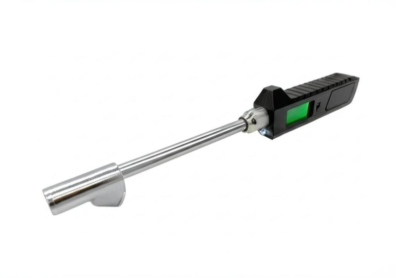 DURAFORCE 12" Digital Dual-Head Tire Pressure Gauge 0-230 PSI Heavy-Duty Tool