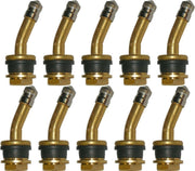 DURAFORCE Dill VS-943 1.5" Brass Truck Valve Stem 21° Bend Pack of 10
