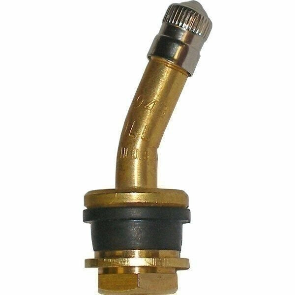 DURAFORCE Dill VS-943 1.5" Brass Truck Valve Stem 21° Bend Pack of 10