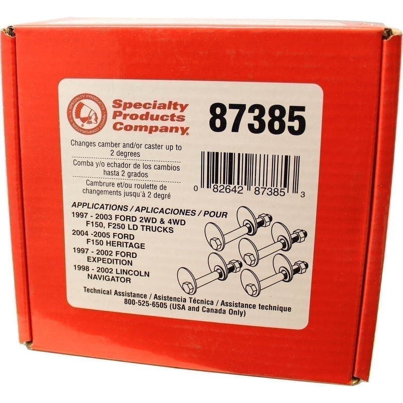 DURAFORCE Specialty Products 87385 Front Alignment Cam Bolt Kit for Ford F150