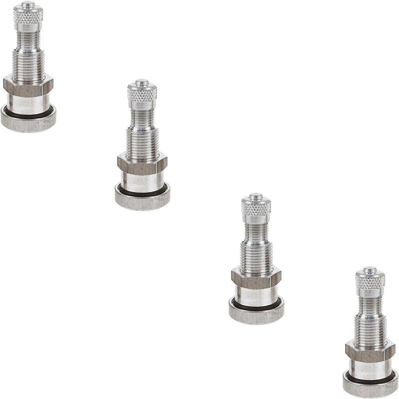 DURAFORCE Haltec H-523MS Alloy Valve Stem for .453 Hole Racing Wheels - Pack of 4