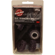 DURAFORCE 3M 21758 Scotch-Brite Roloc Pro Brake Hub Cleaning Disc Kit - Durable & Efficien