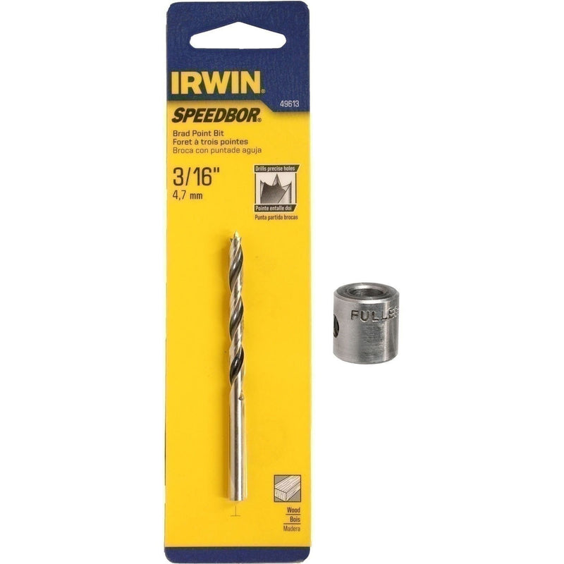 DURAFORCE Studding Truck Tire Drill Bit & Stop Collar Bundle - Durable & Precise