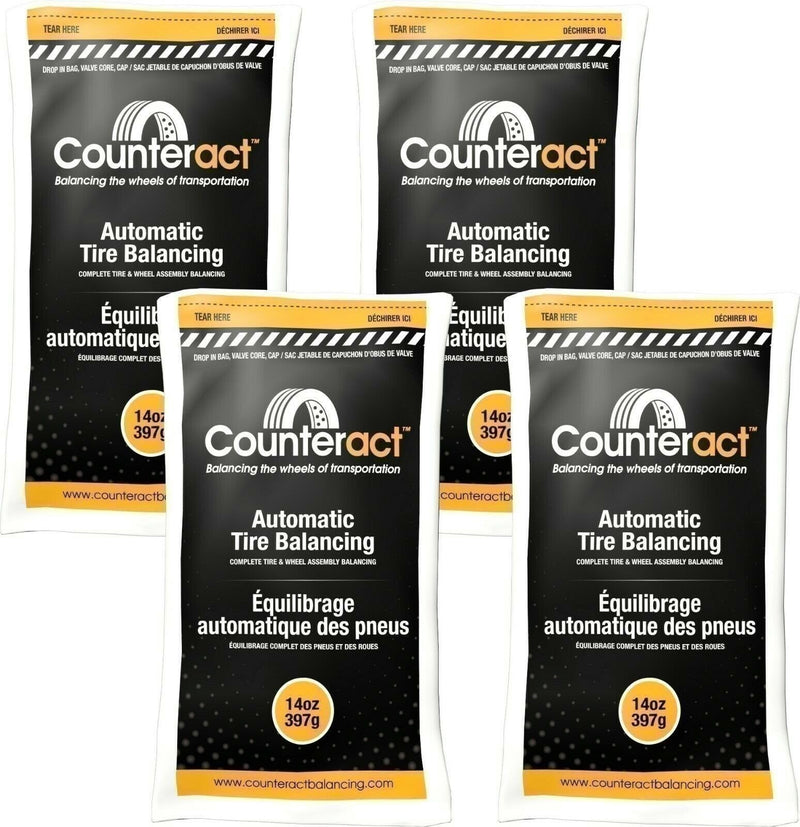 DURAFORCE Counteract 140BNB Tire Balancing Beads 14oz 4 Bags for Smooth Ride