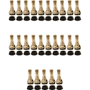 DURAFORCE TR416 1-1/4" Chrome Clamp-In Valve Stem Pack of 25 for .453 & .625 Holes