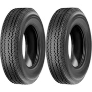 DURAFORCE Deestone D622 6ply Trailer Tires ST205/75D15 LRC F78-15 Pack of 2
