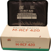 DURAFORCE REMA TIP TOP M-RCF 420 Radial Tire Repair Patch 124x80mm 1-Ply Box of 10