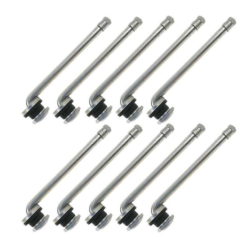 DURAFORCE TR511 4.25" 90° Valve Stem for Drop-Center Aluminum Wheels .625 Hole Pack of 10