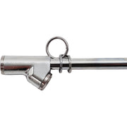 DURAFORCE Dill 7125-H Dual Foot Truck Tire Air Gauge 10-150 PSI Straight & Angle