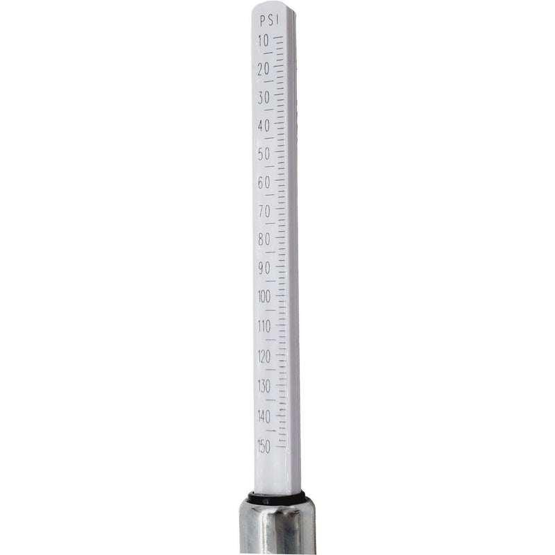 DURAFORCE Dill 7125-H Dual Foot Truck Tire Air Gauge 10-150 PSI Straight & Angle