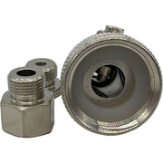 DURAFORCE Ascot Air & Water Tire Valve Adapter for Farm Tractor OTR Inflation Fluid